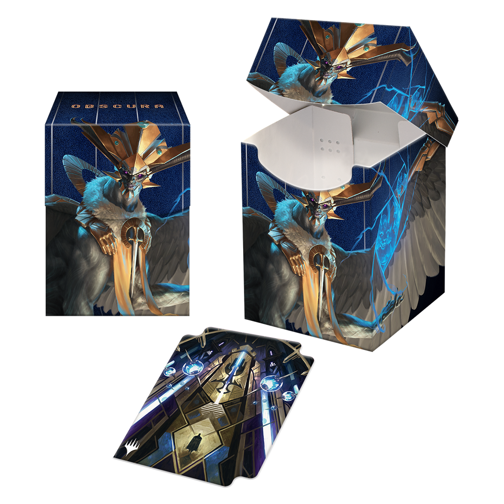 Streets of New Capenna Raffine and their Obscura Crime Family 100+ Deck Box for Magic: The Gathering | Ultra PRO International