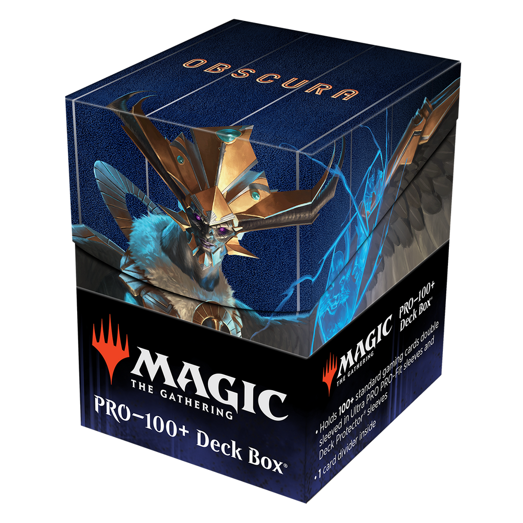 Streets of New Capenna Raffine and their Obscura Crime Family 100+ Deck Box for Magic: The Gathering | Ultra PRO International