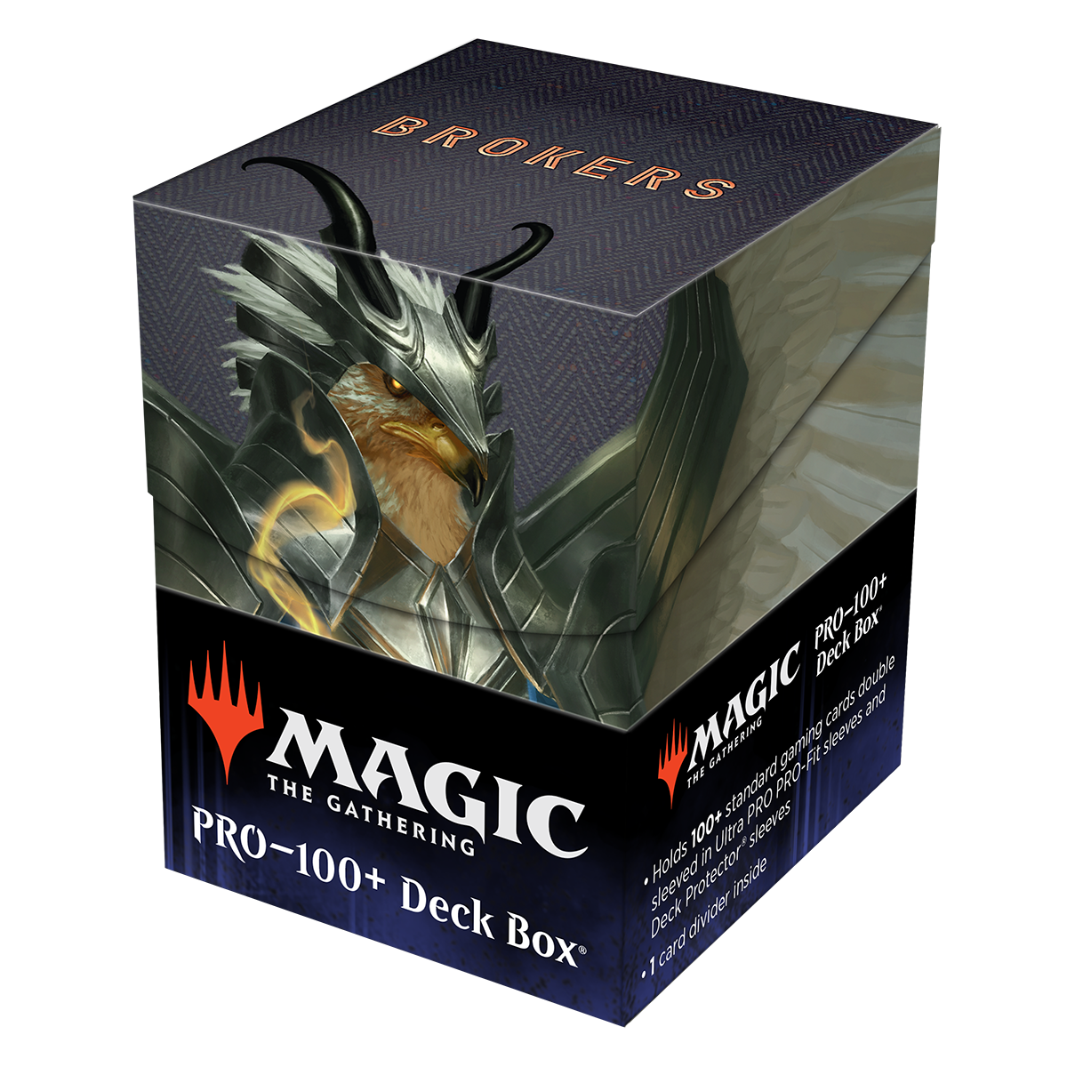 Streets of New Capenna Falco Spara and their Juris Brokers Crime Family 100+ Deck Box for Magic: The Gathering | Ultra PRO International
