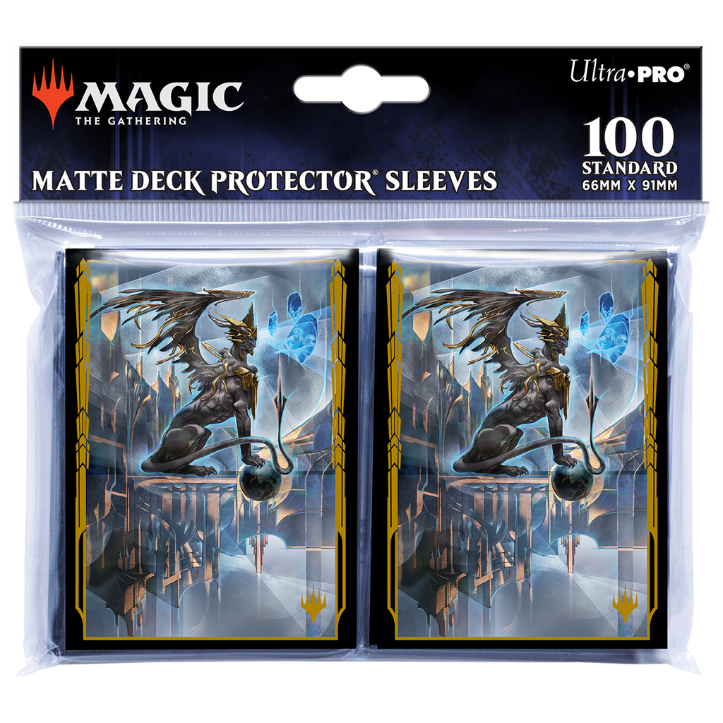 Streets of New Capenna Raffine, Scheming Seer Standard Deck Protector Sleeves (100ct) for Magic: The Gathering | Ultra PRO International