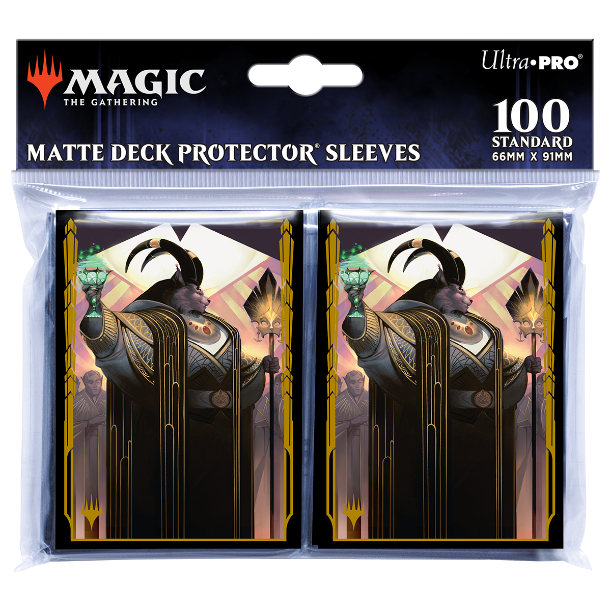 Streets of New Capenna Jetmir, Nexus of Revels Standard Deck Protector Sleeves (100ct) for Magic: The Gathering | Ultra PRO International