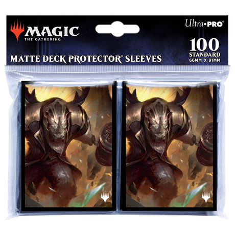 Streets of New Capenna Perrie the Tangler Commander Standard Deck Protector Sleeves (100ct) for Magic: The Gathering | Ultra PRO International