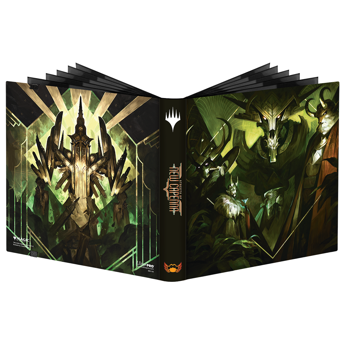Streets of New Capenna Meeting of the Five and Titan of Industry 12-Pocket PRO-Binder for Magic: The Gathering | Ultra PRO International