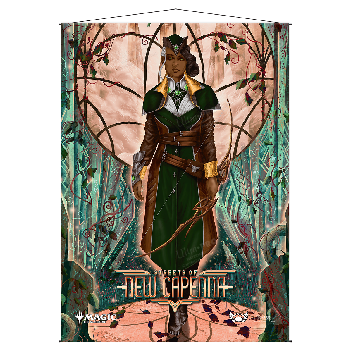 Streets of New Capenna Vivien on the Hunt Wall Scroll for Magic: The Gathering | Ultra PRO International