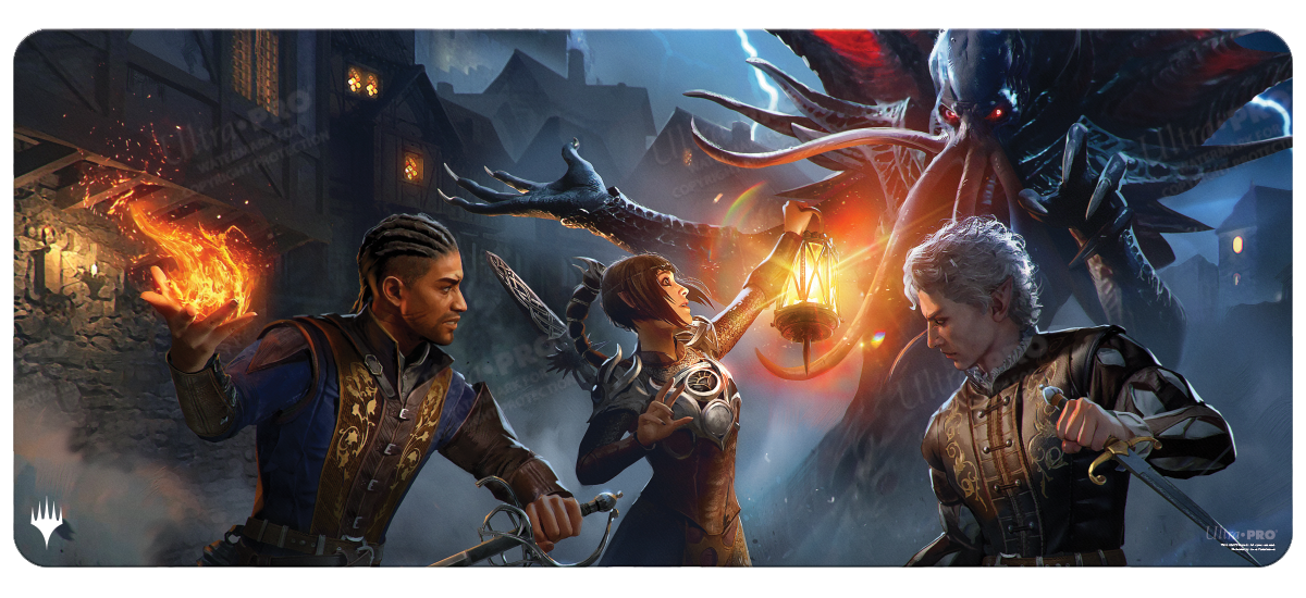 Commander Legends: Battle for Baldur's Gate Party Battle 6ft Table Playmat for Magic: The Gathering | Ultra PRO International