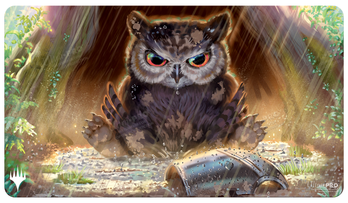 Commander Legends: Battle for Baldur's Gate Owlbear Cub Standard Gaming Playmat for Magic: The Gathering | Ultra PRO International