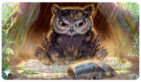 Commander Legends: Battle for Baldur's Gate Owlbear Cub Standard Gaming Playmat for Magic: The Gathering | Ultra PRO International