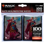 Commander Legends: Battle for Baldur's Gate Elminster Standard Deck Protector Sleeves (100ct) for Magic: The Gathering | Ultra PRO International
