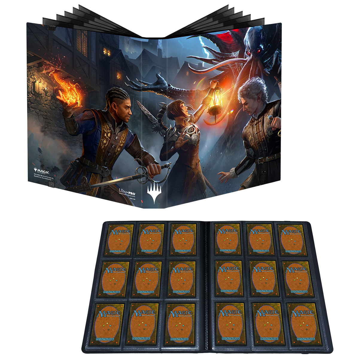 Commander Legends: Battle for Baldur's Gate Party Battle 9-Pocket PRO-Binder for Magic: The Gathering | Ultra PRO International