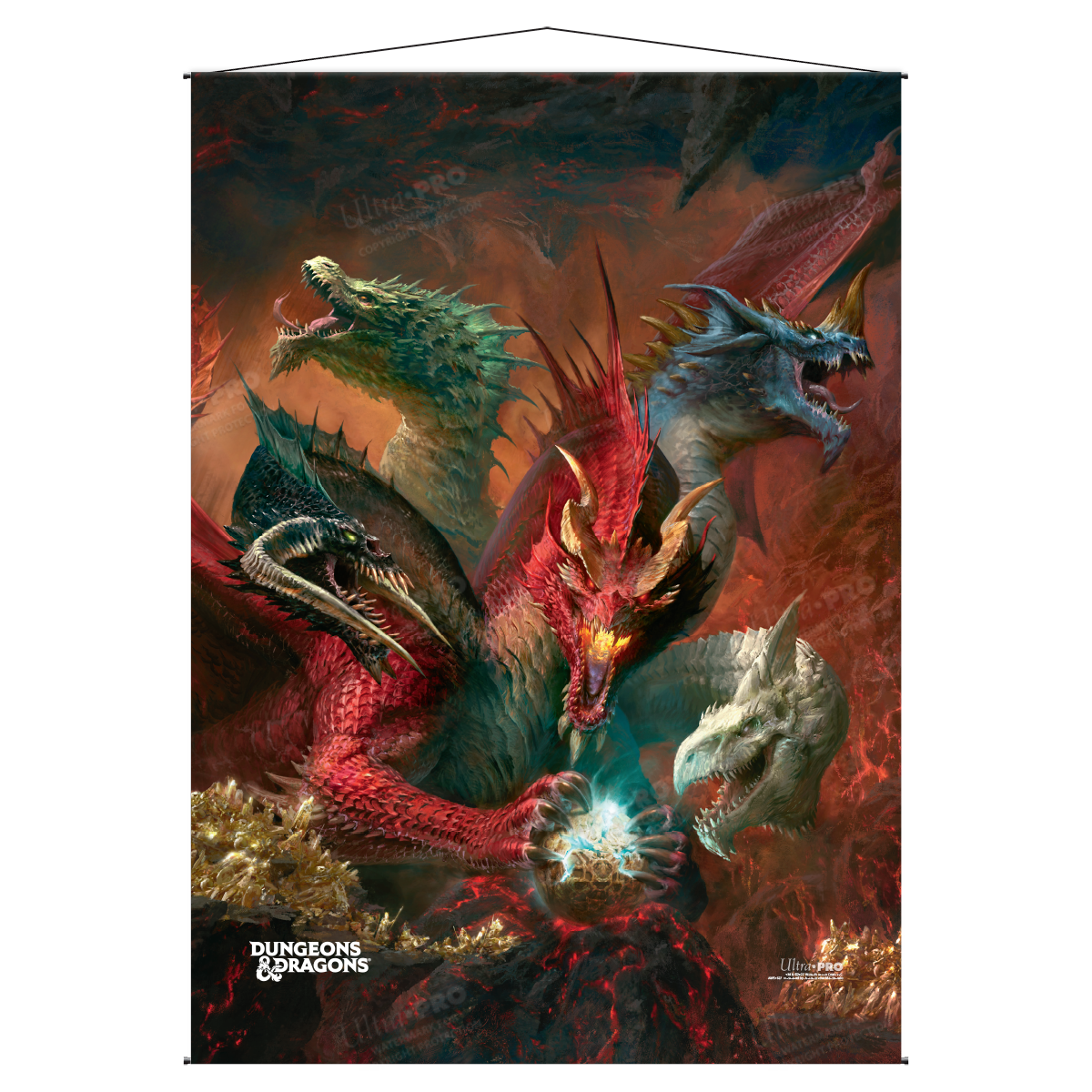 Cover Series Tyranny of Dragons Wall Scroll for Dungeons & Dragons | Ultra PRO International
