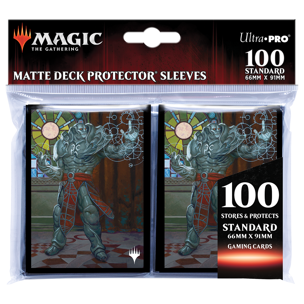 Dominaria United Karn, Living Legacy Standard Deck Protector Sleeves (100ct) for Magic: The Gathering | Ultra PRO International