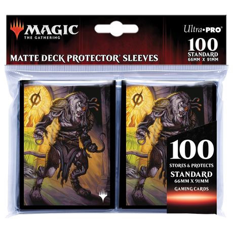 Dominaria United Ajani, Sleeper Agent Standard Deck Protector Sleeves (100ct) for Magic: The Gathering | Ultra PRO International