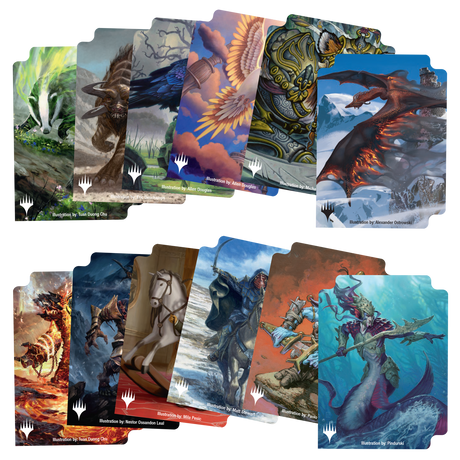 Dominaria United Emblems and Tokens Card Deck Divider Pack for Magic: The Gathering | Ultra PRO International