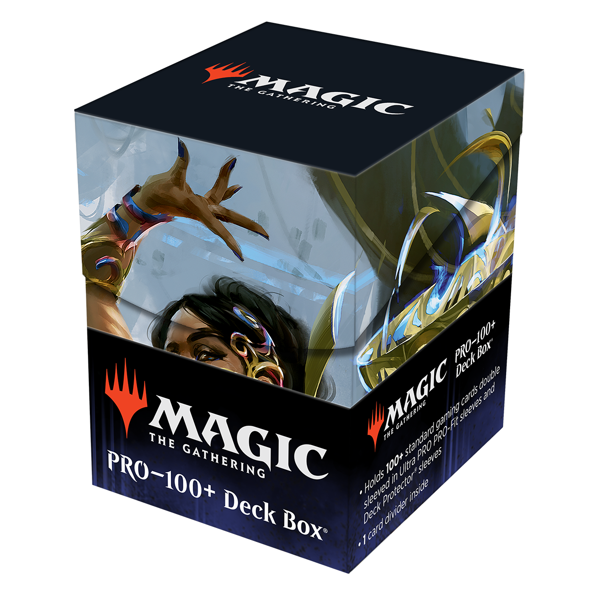 The Brothers' War Saheeli, Filigree Master 100+ Deck Box for Magic: The Gathering | Ultra PRO International