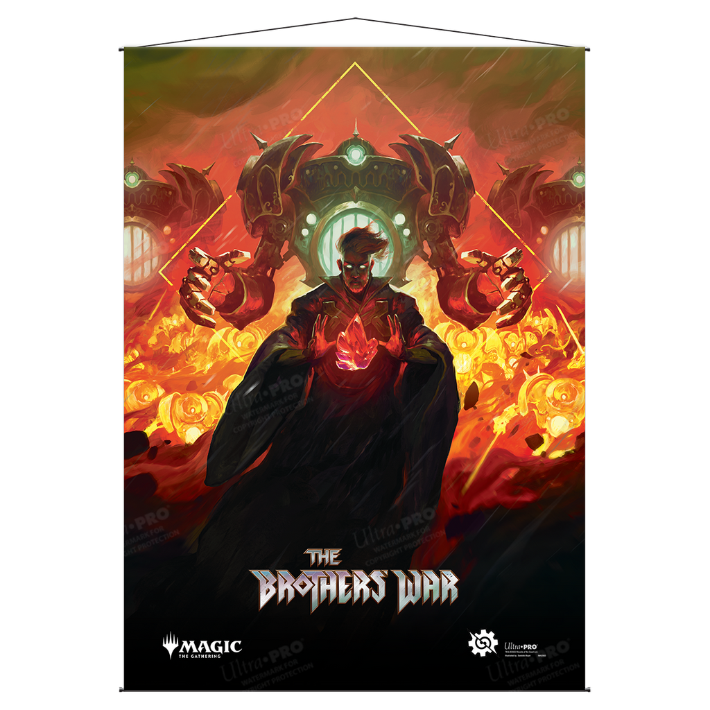 The Brothers' War Set Booster Artwork Wall Scroll for Magic: The Gathering | Ultra PRO International
