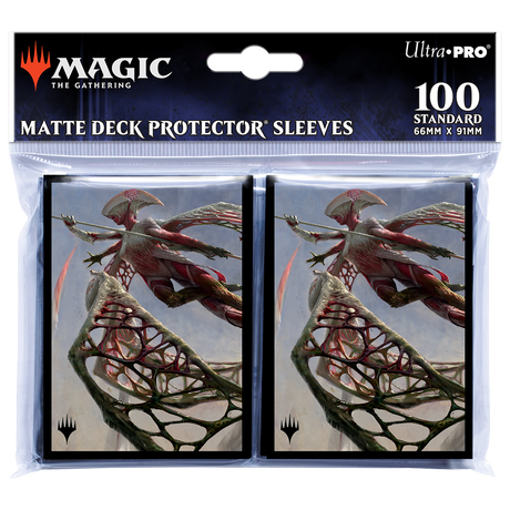 Phyrexia All Will Be One Ixhel, Scion of Atraxa Standard Deck Protector Sleeves (100ct) for Magic: The Gathering | Ultra PRO International