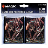 Phyrexia All Will Be One Lukka, Bound to Ruin Standard Deck Protector Sleeves (100ct) for Magic: The Gathering | Ultra PRO International