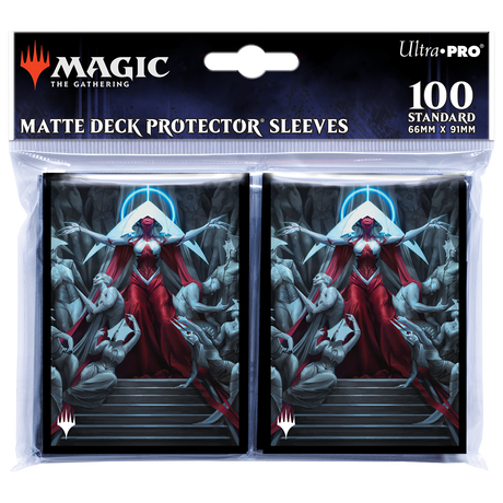 Phyrexia All Will Be One Elesh Norn, Mother of Machines Standard Deck Protector Sleeves (100ct) for Magic: The Gathering | Ultra PRO International