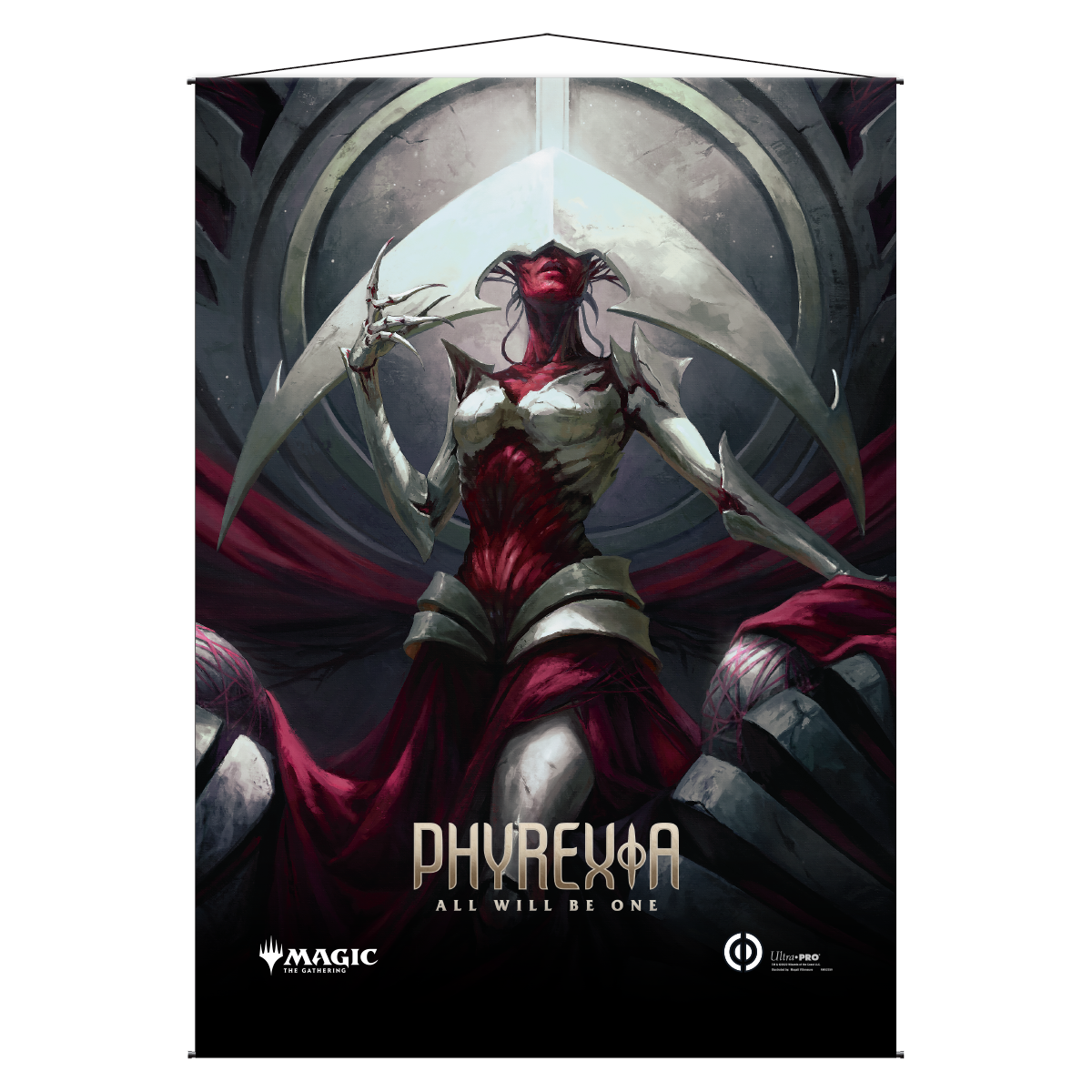 Phyrexia All Will Be One Elesh Norn Wall Scroll for Magic: The Gathering | Ultra PRO International