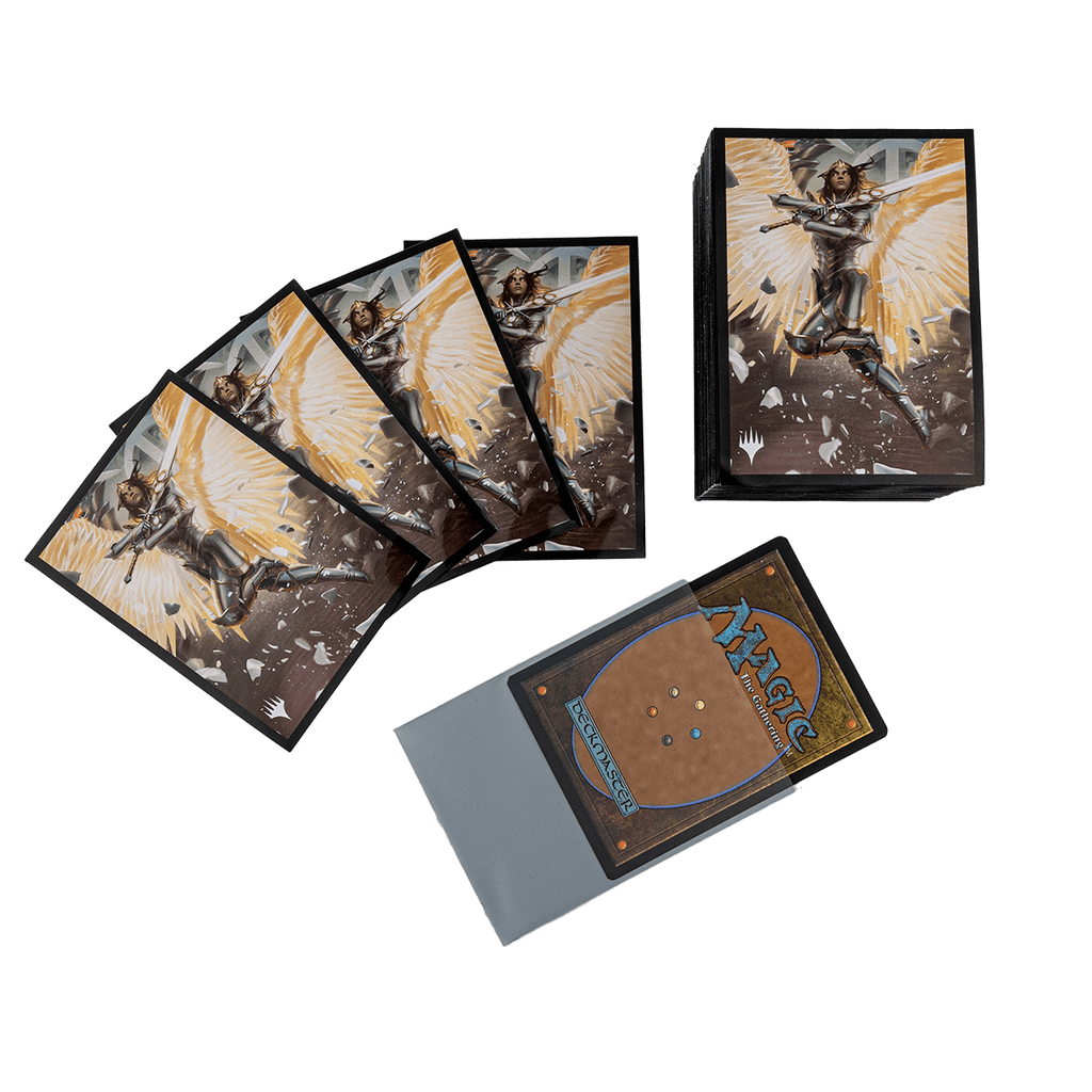 March of the Machine Archangel Elspeth Standard Deck Protector Sleeves (100ct) for Magic: The Gathering | Ultra PRO International