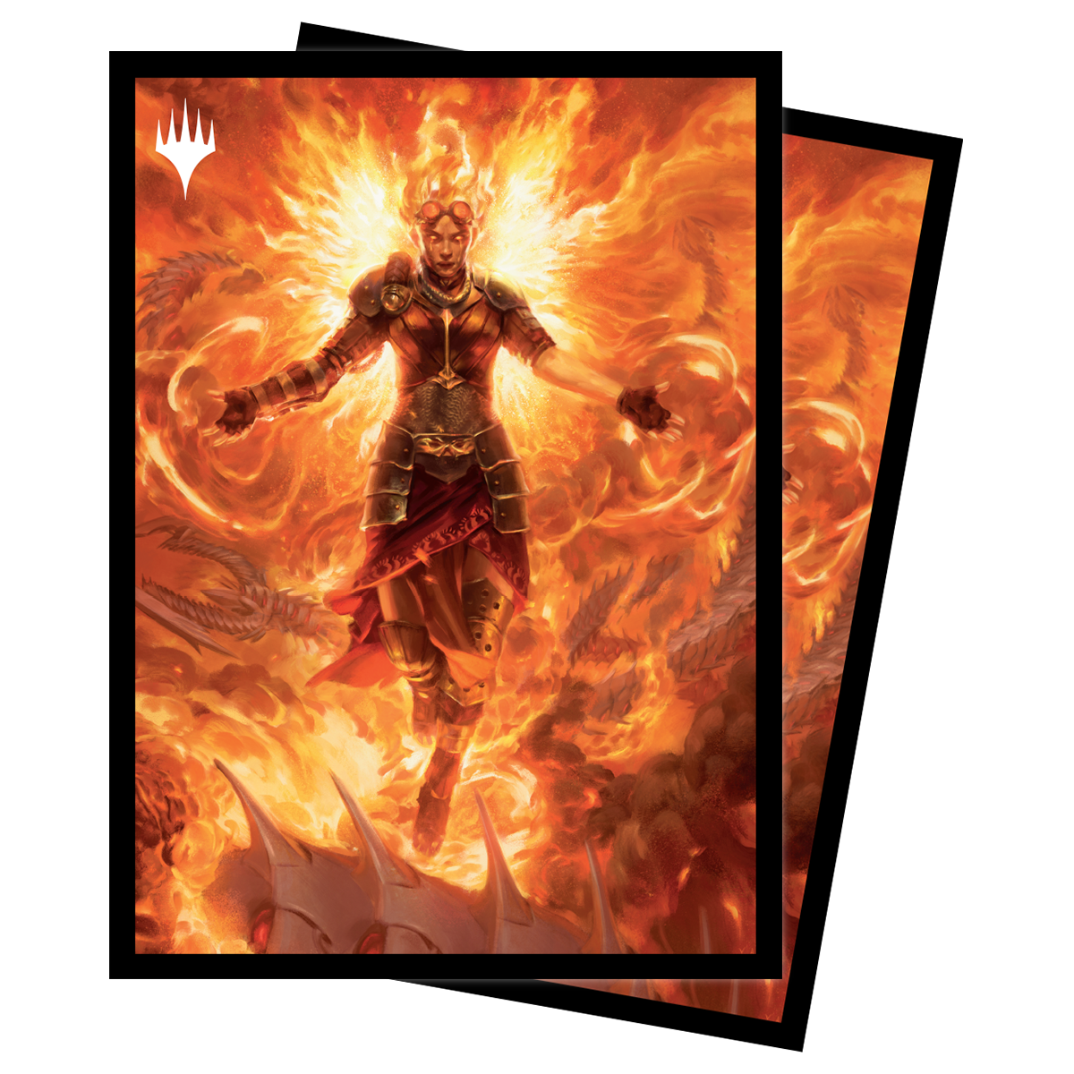 March of the Machine Chandra, Hope’s Beacon Standard Deck Protector Sleeves (100ct) for Magic: The Gathering | Ultra PRO International