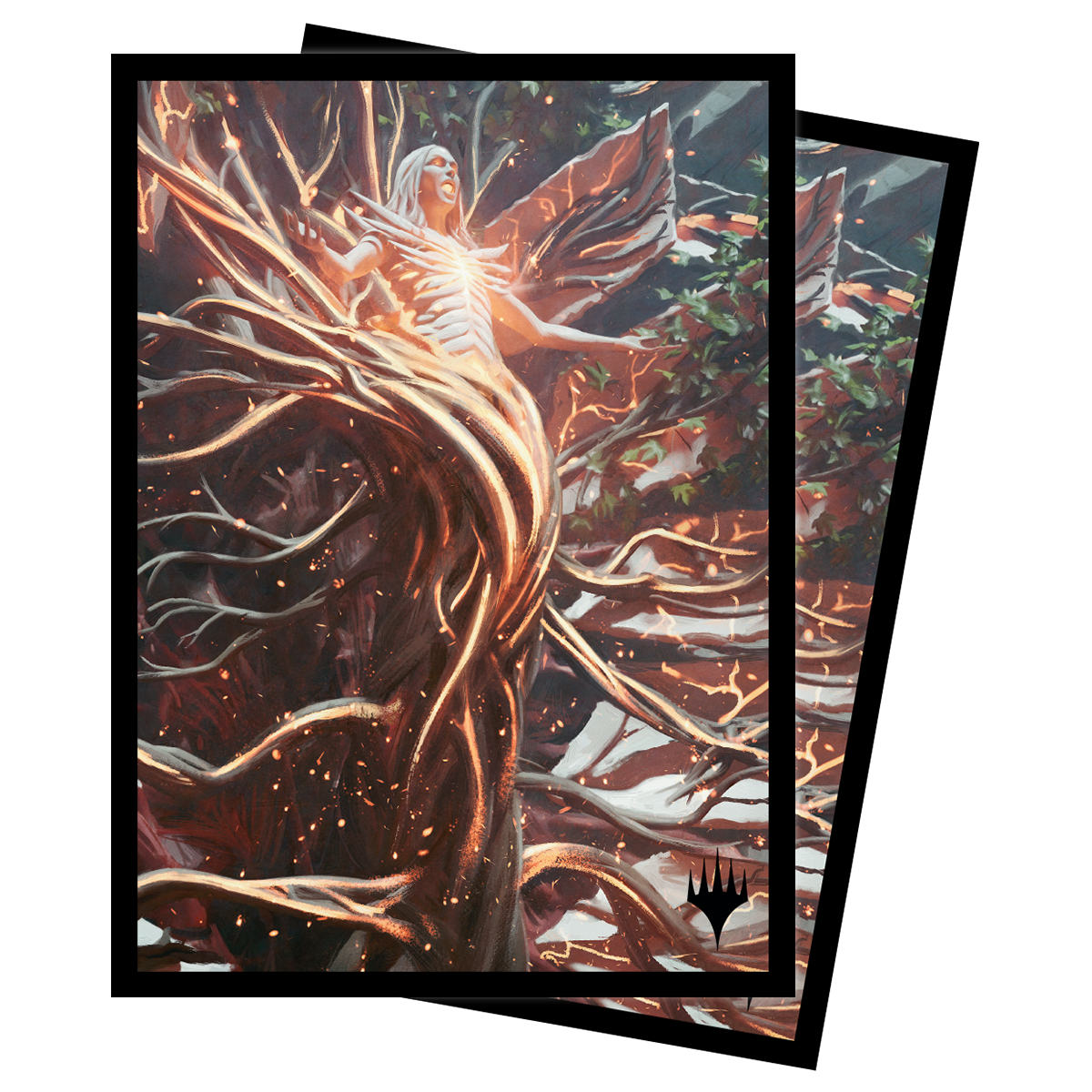 March of the Machine Wrenn and Realmbreaker Standard Deck Protector Sleeves (100ct) for Magic: The Gathering | Ultra PRO International