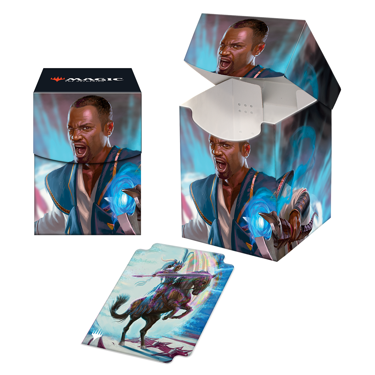 March of the Machine Teferi Akosa of Zhalfir / Invasion of New Phyrexia 100+ Deck Box for Magic: The Gathering | Ultra PRO International
