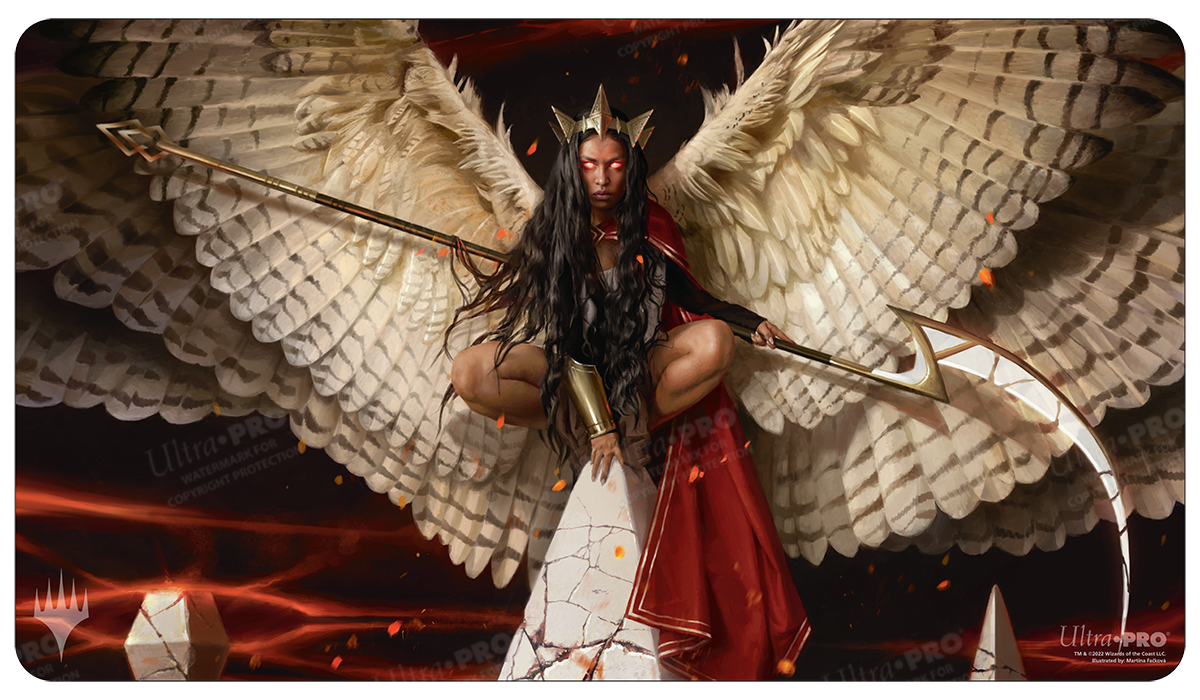 March of the Machine Kasla, the Broken Halo Standard Gaming Playmat for Magic: The Gathering | Ultra PRO International