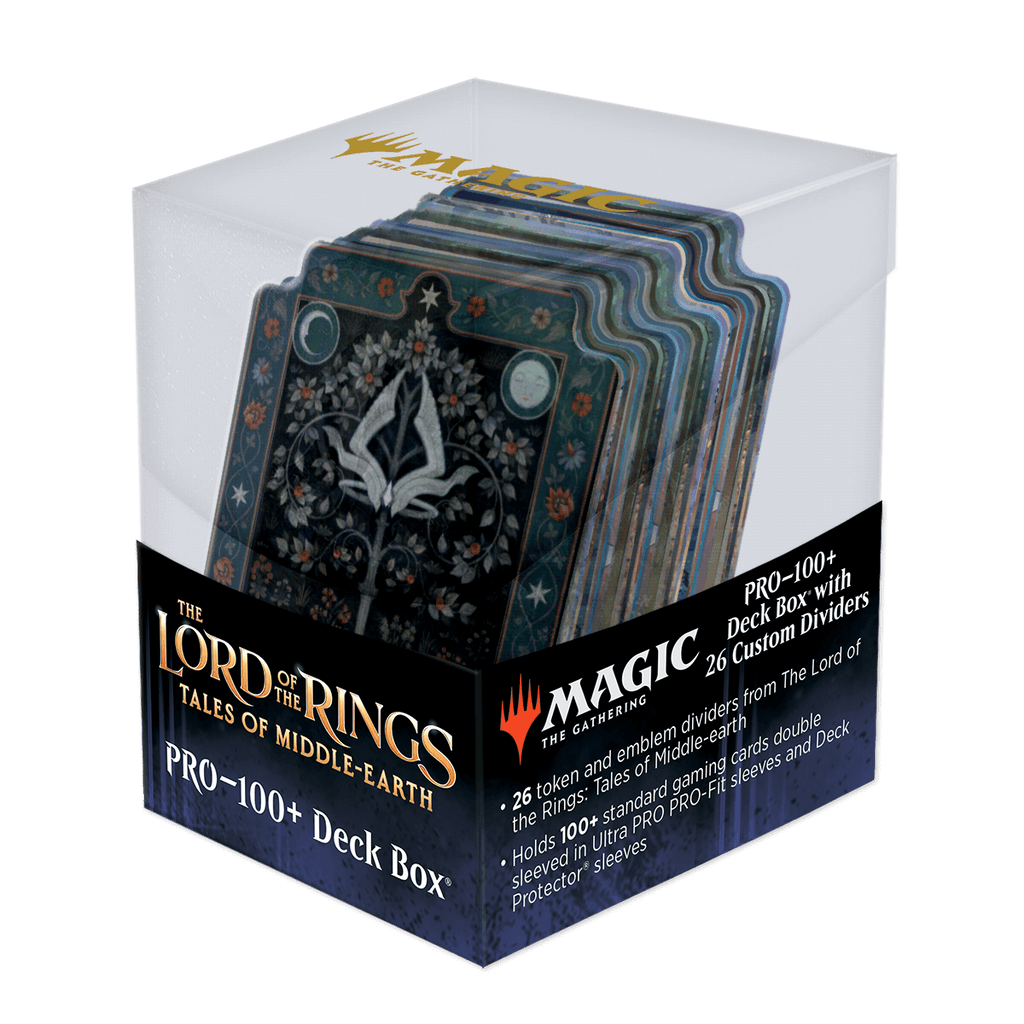 The Lord of the Rings: Tales of Middle-earth Token Dividers with Deck Box for Magic: The Gathering | Ultra PRO International