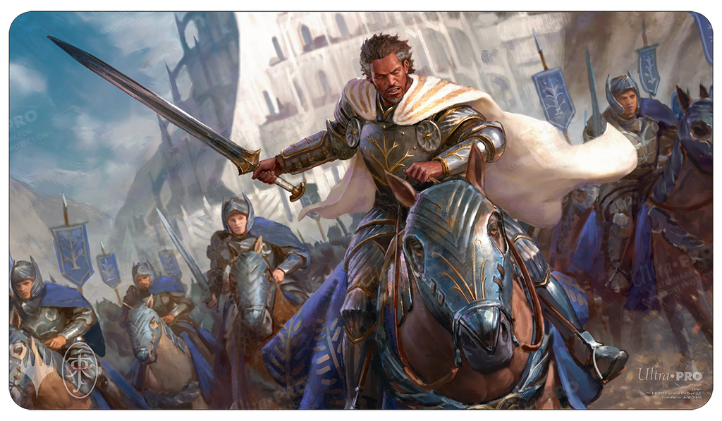 The Lord of the Rings: Tales of Middle-earth Aragorn Standard Gaming Playmat for Magic: The Gathering | Ultra PRO International