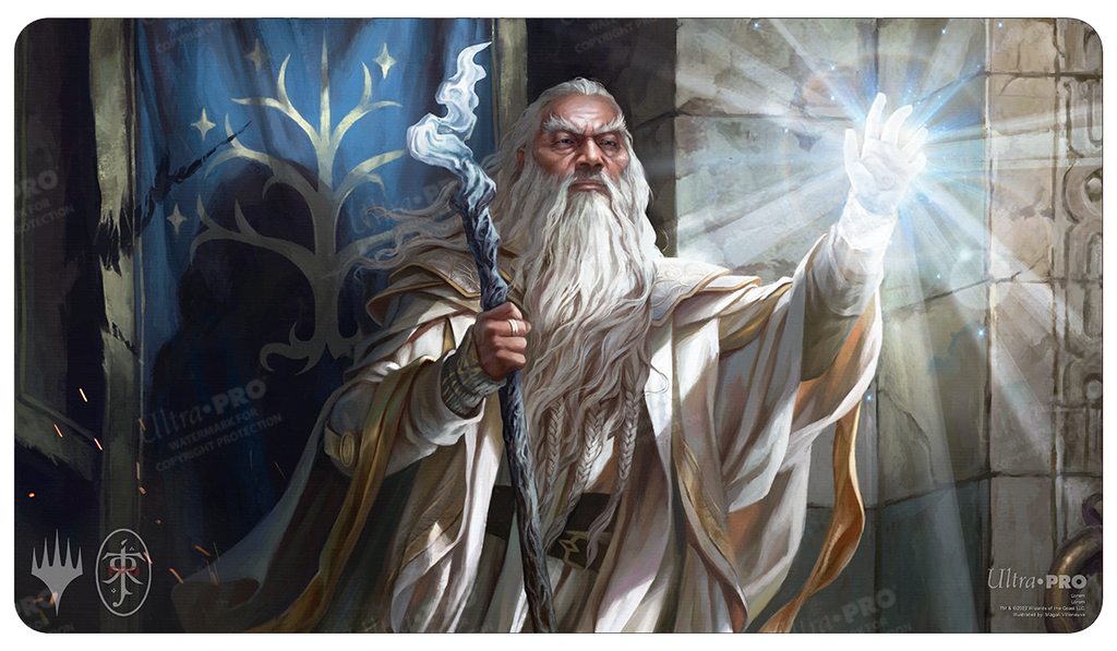 The Lord of the Rings: Tales of Middle-earth Gandalf Standard Gaming Playmat for Magic: The Gathering | Ultra PRO International