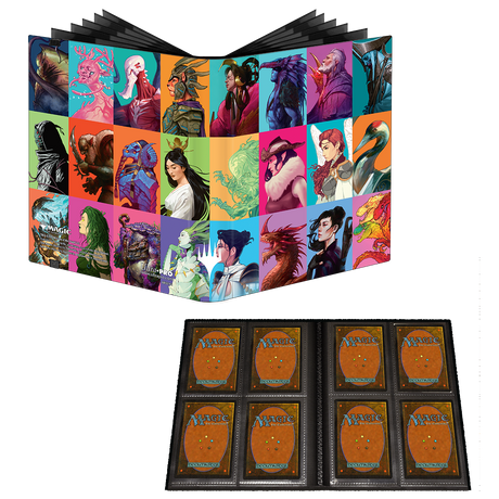 Commander Masters Pop Collage 4-Pocket PRO-Binder for Magic: The Gathering | Ultra PRO International