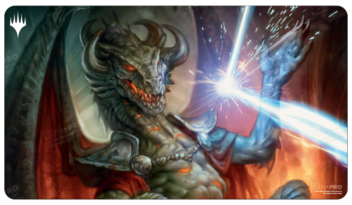 Commander Masters Deflecting Swat Red Standard Gaming Playmat for Magic: The Gathering | Ultra PRO International