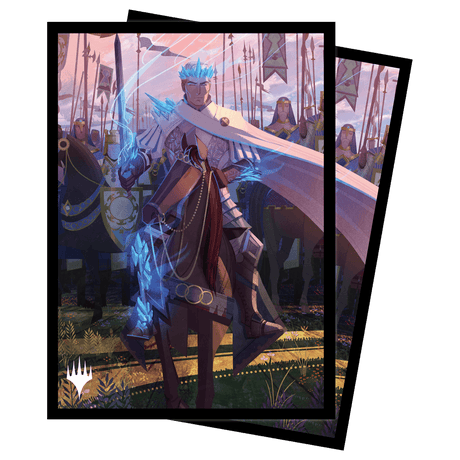 Wilds of Eldraine Will, Scion of Peace (Borderless) Standard Deck Protector Sleeves (100ct) for Magic: The Gathering | Ultra PRO International