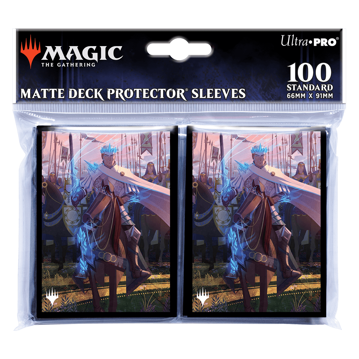 Wilds of Eldraine Will, Scion of Peace (Borderless) Standard Deck Protector Sleeves (100ct) for Magic: The Gathering | Ultra PRO International