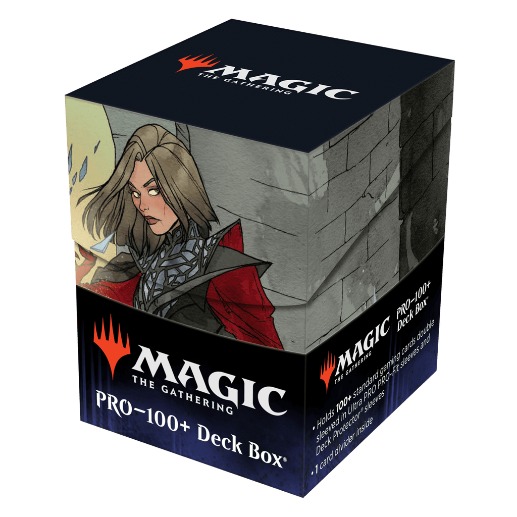 Wilds of Eldraine Rowan, Scion of War (Borderless) 100+ Deck Box for Magic: The Gathering | Ultra PRO International
