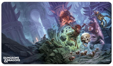 Planescape: Adventures in the Multiverse for Dungeons & Dragons Playmat - Morte’s Planar Parade Standard Cover Artwork v2  | Ultra PRO International