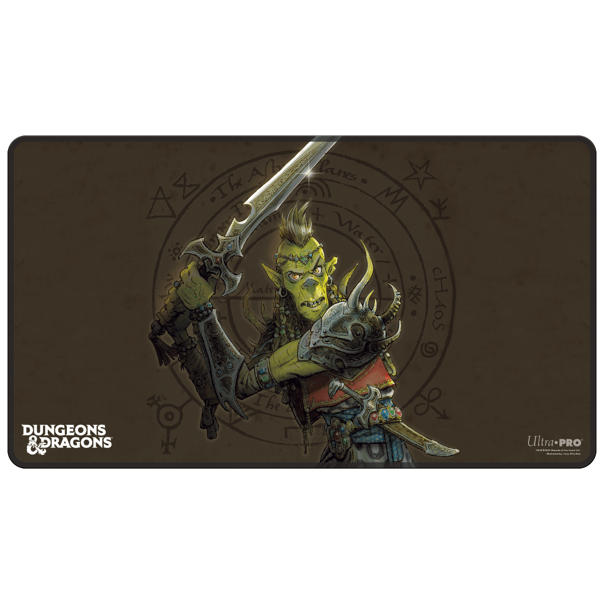 Planescape: Adventures in the Multiverse for Dungeons & Dragons Black Stitched Playmat - Morte’s Planar Parade Alternate Cover Artwork v1 | Ultra PRO International