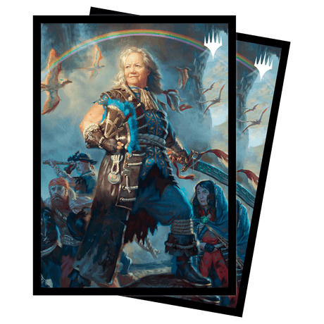 The Lost Caverns of Ixalan Admiral Brass, Unsinkable Standard Deck Protector Sleeves (100ct) for Magic: The Gathering | Ultra PRO International