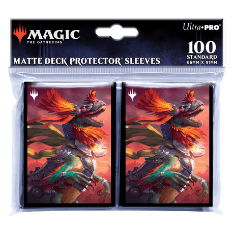 The Lost Caverns of Ixalan Pantlaza, Sun-Favored Standard Deck Protector Sleeves (100ct) for Magic: The Gathering | Ultra PRO International