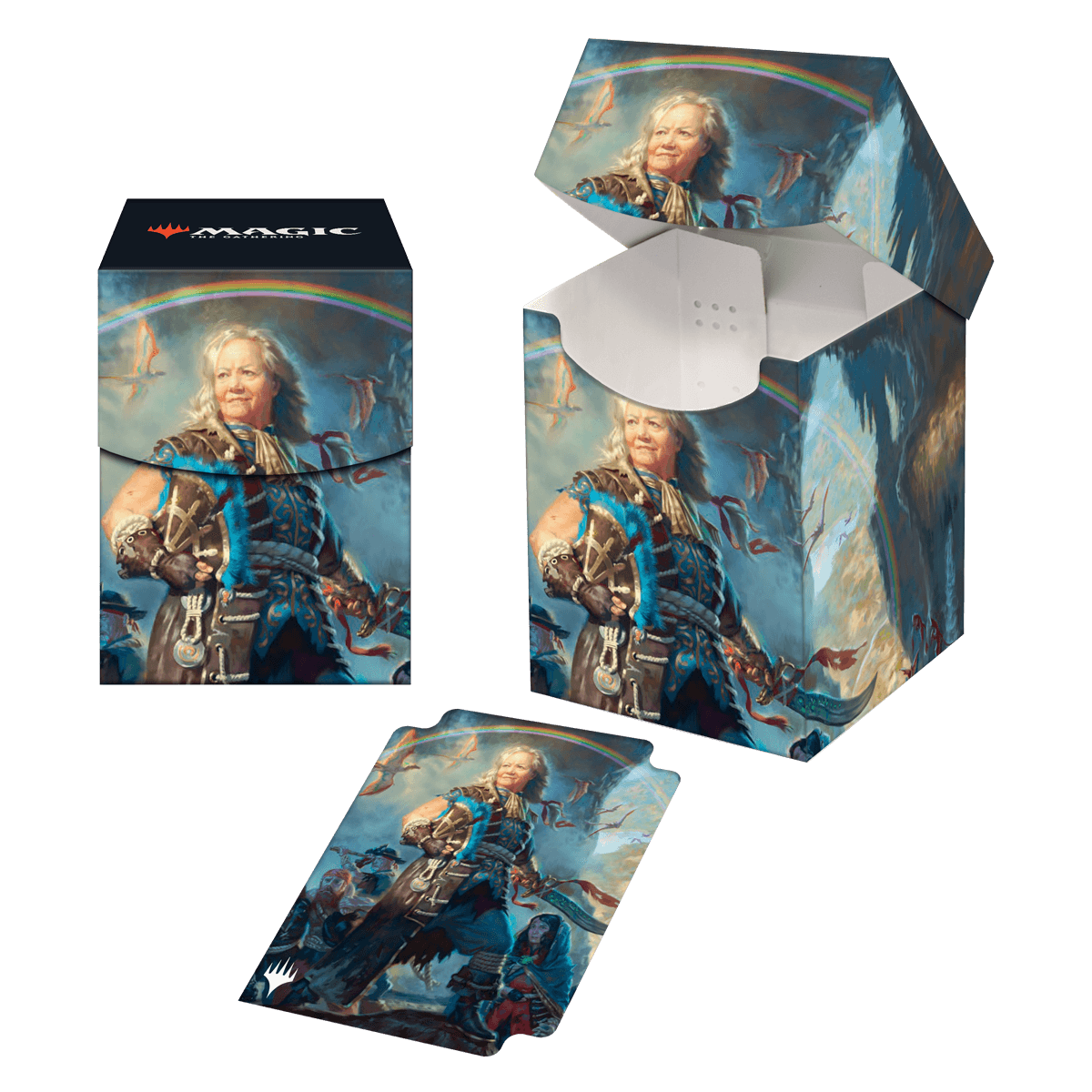 The Lost Caverns of Ixalan Admiral Brass, Unsinkable 100+ Deck Box® for Magic: The Gathering | Ultra PRO International