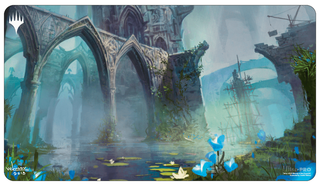 Ravnica Remastered House Dimir Watery Grave Standard Gaming Playmat for Magic: The Gathering | Ultra PRO International