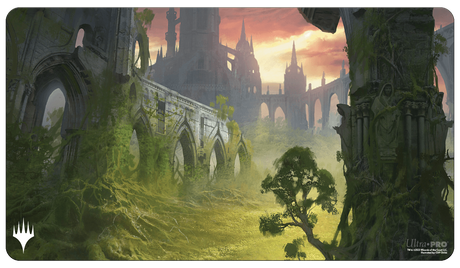 Ravnica Remastered Gruul Clans Stomping Ground Standard Gaming Playmat for Magic: The Gathering | Ultra PRO International
