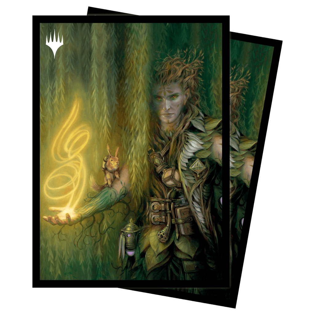 Murders at Karlov Manor Kaust, Eyes of the Glade Standard Deck Protector Sleeves (100ct) for Magic: The Gathering | Ultra PRO International