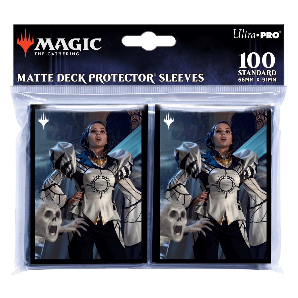 Murders at Karlov Manor Teysa, Opulent Oligarch Standard Deck Protector Sleeves (100ct) for Magic: The Gathering | Ultra PRO International