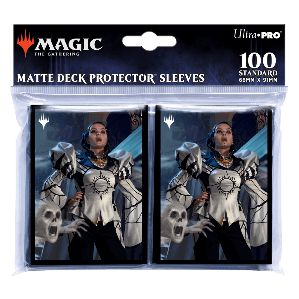 Murders at Karlov Manor Teysa, Opulent Oligarch Standard Deck Protector Sleeves (100ct) for Magic: The Gathering | Ultra PRO International