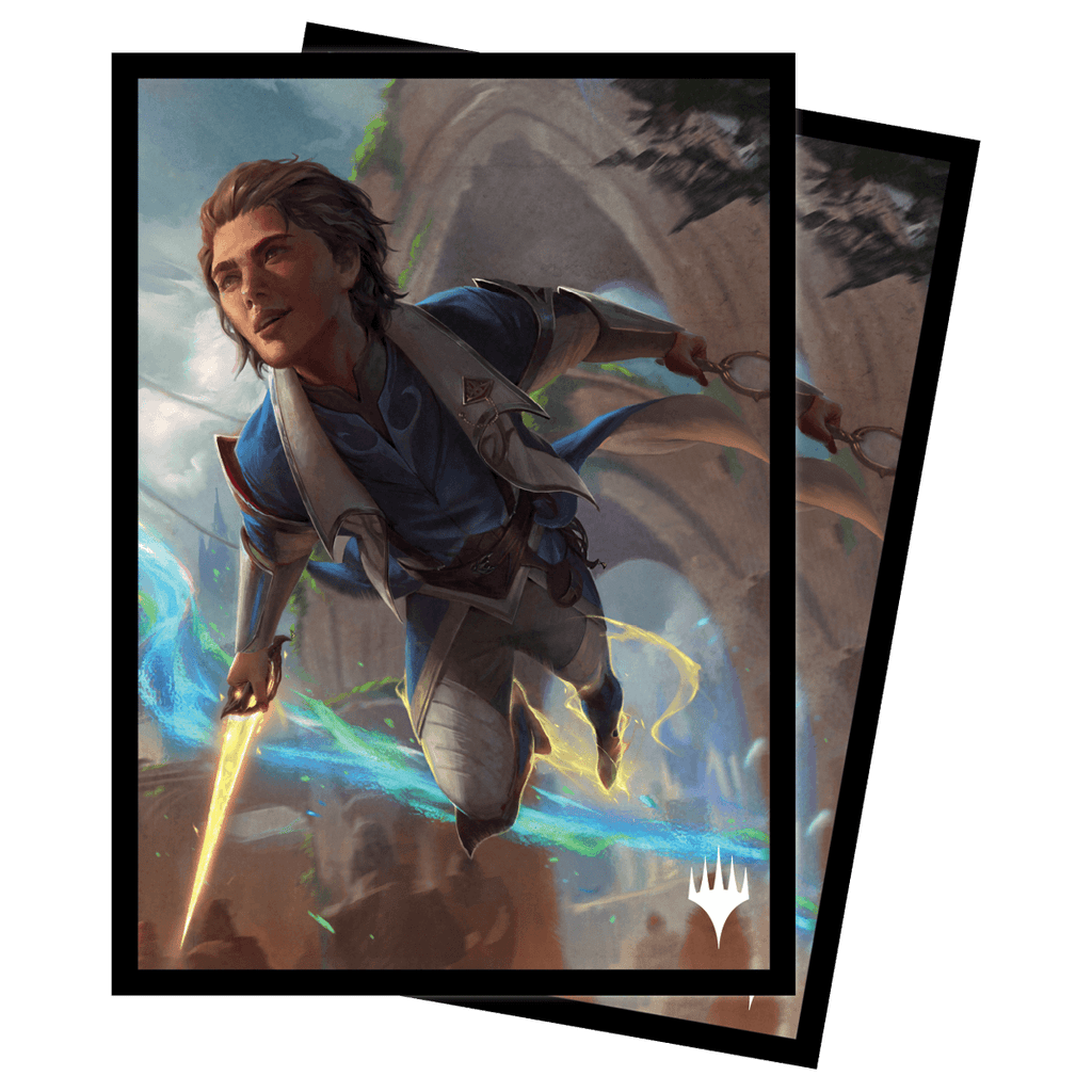 Murders at Karlov Manor Kellan, Inquisitive Prodigy Standard Deck Protector Sleeves (100ct) for Magic: The Gathering | Ultra PRO International