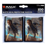 Murders at Karlov Manor Kellan, Inquisitive Prodigy Standard Deck Protector Sleeves (100ct) for Magic: The Gathering | Ultra PRO International