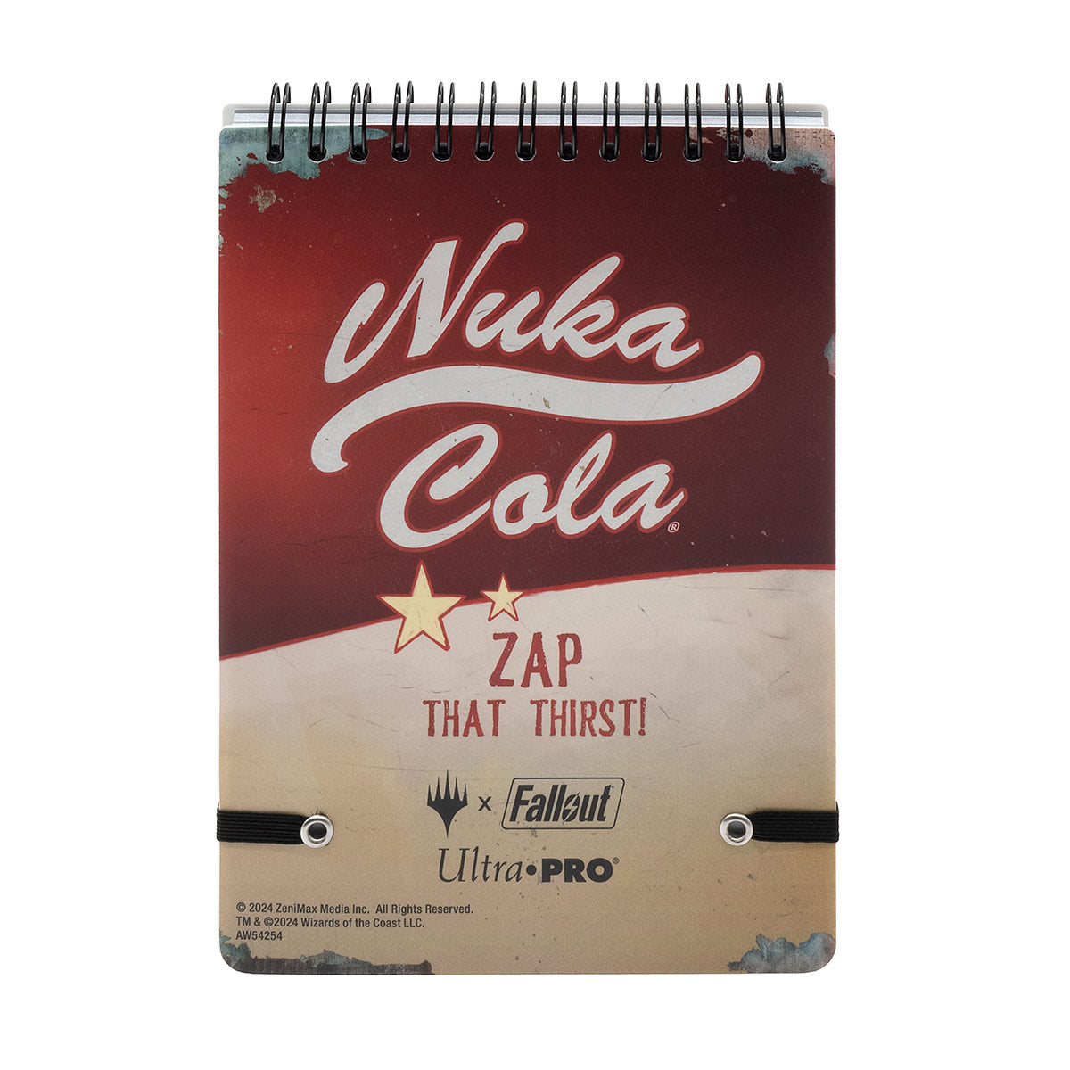 Fallout Nuka Cola Pinup Spiral Life Pad for Magic: The Gathering | Ultra PRO International