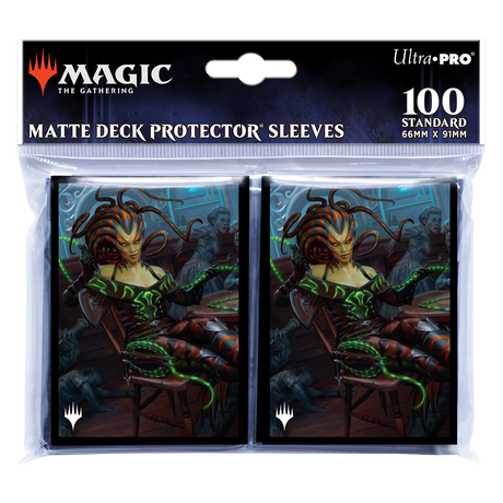 Outlaws of Thunder Junction Vraska, the Silencer Key Art Deck Protector Sleeves (100ct) for Magic: The Gathering | Ultra PRO International